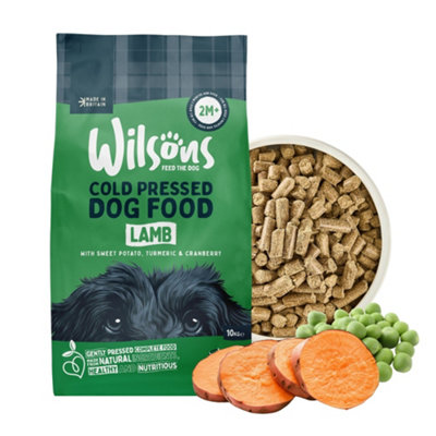 Wilsons Lamb Cold Pressed Dog Food Natural Protein Balanced Nutrition Diet2Kg Bag from B&Q