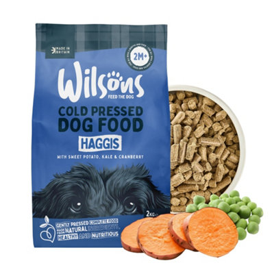 Wilsons Haggis Cold Pressed Dog Food Natural High Protein Complete Balanced Diet from B&Q