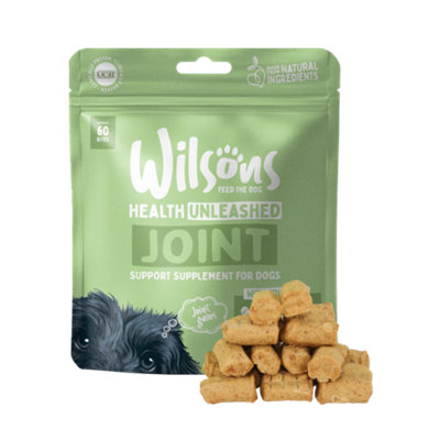 Wilsons Joint Support Supplement For Dog Natural Mobility Care Healthy Joints180G Bag from B&Q