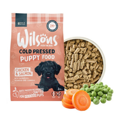 Wilsons Cold Pressed Puppy Dog Food Natural Complete Nutrition For Growing Pups10Kg Bag from B&Q