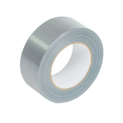 Grey Cloth Duct Tape48 Meters50mm Wide from B&Q