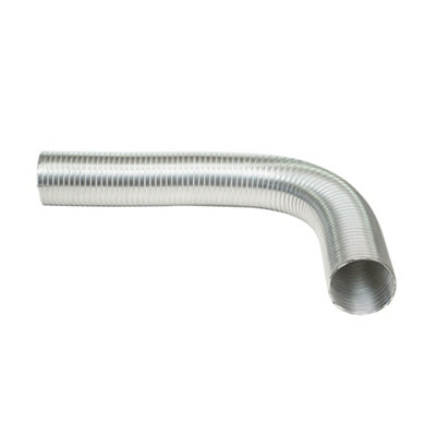 Aluminium Semi Rigid Flexible Ducting3 Meters315mm (12.5") Diameter from B&Q