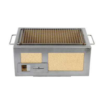 Little Kasai Stainless Steel Konro Bbq Grill from B&Q