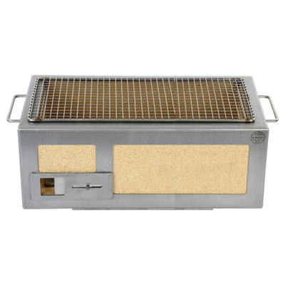 Medium Long Kasai Konro Stainless Steel Bbq Grill from B&Q