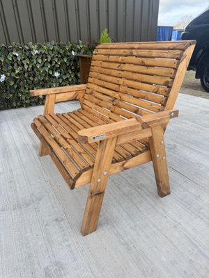 B&Q -  Churchill 2 Seater Garden Bench