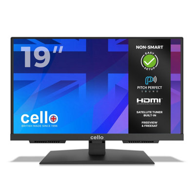 B&Q -  19 Inch Hd Ready Led Tv With Perfect Pitch Sound