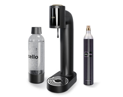Cello CELLO-BA912-BK Soda Maker - Black - Plastic - Image 6
