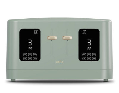 B&Q -  Digital 4 Slice Toaster With Toast Timer1600WDigital Control PanelWide Slot7 Browning LevelsAuto Stop - Image 9