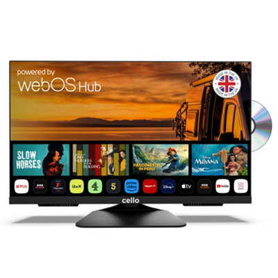 Cello 24 Inch Smart Webos 12-Volt Tv With Dvd & Perfect Pitch Sound from B&Q