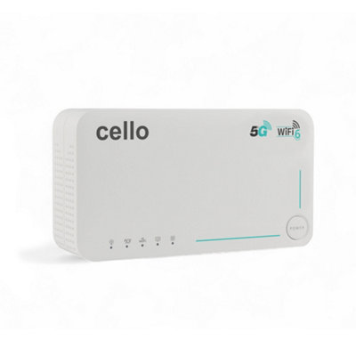 Cello 5G Wifi Travel Router Internet Anywhere from B&Q
