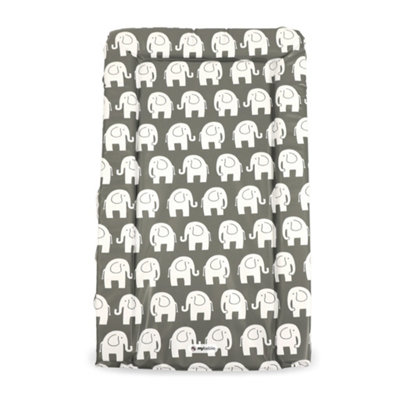 My Babiie Changing Mat - Grey Elephants - Image 4