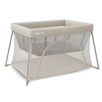 My Babiie Mbtc3 Air-Light 3-In-1 Travel Cot With Bassinet - Ivory - Image 4