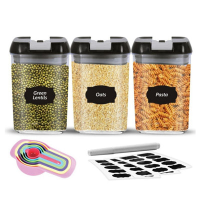  - 3 Piece 0.8L Food Storage Lock N Fresh Stackable Containers