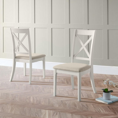 B&Q -  Set Of 2 Provence Dining Chairs