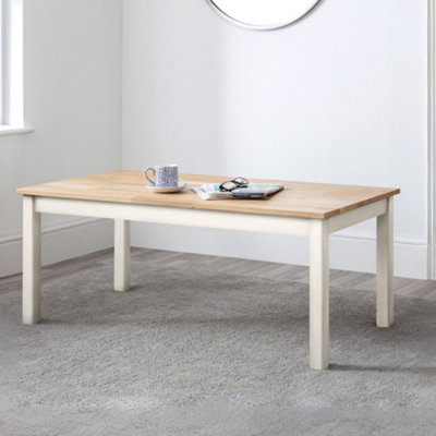 B&Q -  Coxmoor Coffee TableIvory & Oak