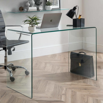 Julian Bowen Amalfi Desk - Clear - Image 3