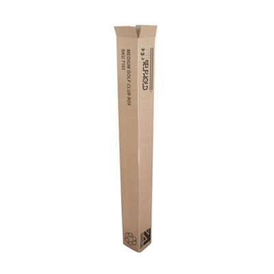 Selfhold Golf Club Cardboard Boxes130 X 110 X 1150mm Size (1 Box) from B&Q