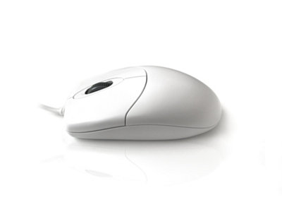 B&Q - Accuratus Easy-Clean  3331Usb Professional Full Size Antibacterial & Fully Washable Plastic Ip68 Medical Mouse