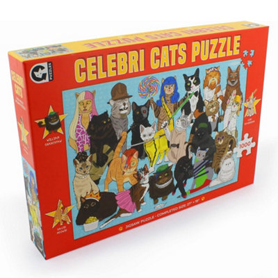 B&Q -  Celebrity Cat Puzzle
