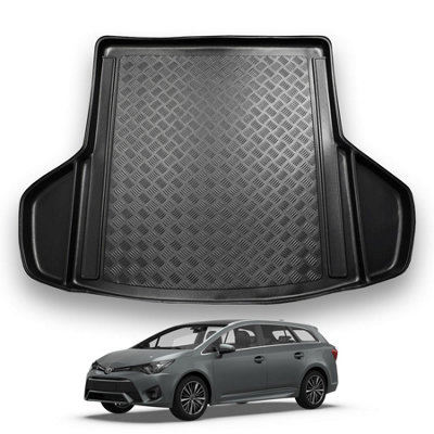 Nomad Toyota Avensis (2009-2018) Boot Liner (Estate Models) Tailored Boot Protector Waterproof Raised Edges Custom Fit Accessory from B&Q