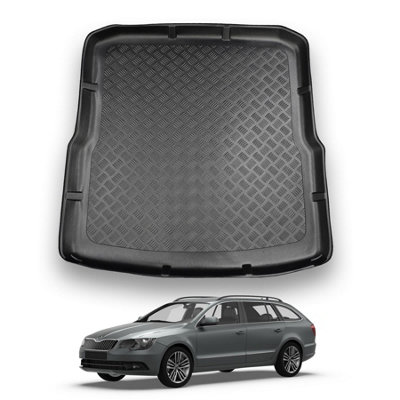 Nomad Skoda Superb (2009-2015) Boot Liner (Estate Models) Tailored Boot Protector Waterproof Accessory Dog Pet Friendly from B&Q