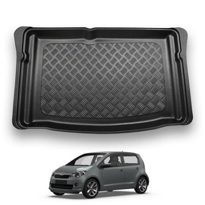 Nomad Skoda Citigo (2011-2021) Boot Liner (Lower Boot Position) Tailored Boot Protector Waterproof Raised Edges Accessory from B&Q