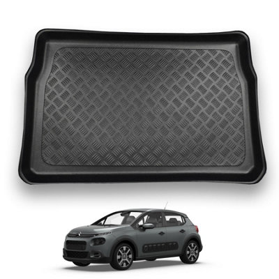 Nomad Citroen C3 (2017+) Boot Liner Tailored Boot Protector Waterproof Raised Edges Accessory Pet Friendly Easy Install from B&Q