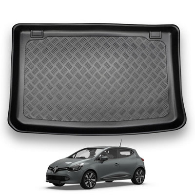 Nomad Renault Clio (2012-2019) Boot Liner (Hatchback Models) Tailored Boot Protector Waterproof Raised Edges Custom Fit Accessory from B&Q