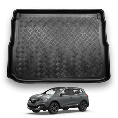 Nomad Renault Kadjar (2015+) Boot Liner (Upper Boot Position) Tailored Boot Protector Waterproof Raised Edges Accessory from B&Q
