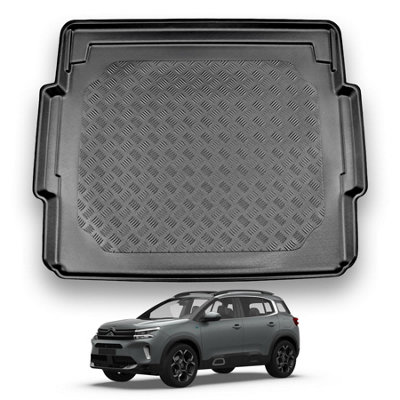 Nomad Citroen C5 Aircross (2019+) Boot Liner (Upper Boot PositionNot For Hybrid) Tailored Boot Mat Protector Waterproof from B&Q