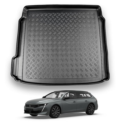 Nomad Peugeot 508 Sw (2018+) Boot Liner (Estate Models) Tailored Boot Protector Waterproof Accessory Dog Pet Friendly from B&Q