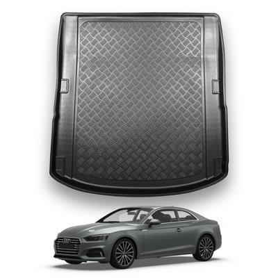 Nomad Audi A5 (2016+) Boot Liner (Coupe Models) Tailored Fit Boot Mat Protector Waterproof Raised Edges Easy Install All-Weather from B&Q
