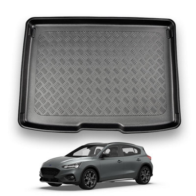 Nomad Ford Focus (2018+) (Mk4) (Estate) Boot Liner (Upper Boot Position) Tailored Boot Mat Protector Waterproof Accessory from B&Q