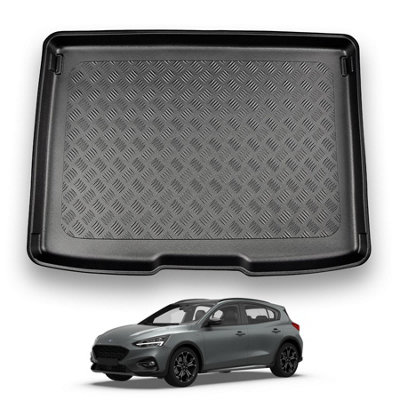 Nomad Ford Focus Active (2018+) (Hatchback) Boot Liner (Upper Boot Positiion Tailored Boot Mat Protector Waterproof Accessory from B&Q