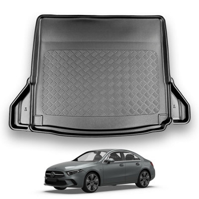 Nomad Mercedes A Class (2018+) (V177) (Saloon) Boot Liner (Not For Plug-In-Hybrid Models) Tailored Boot Mat Protector Waterproof from B&Q