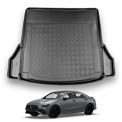 Nomad Mercedes Cla (2019+) (C118) Boot Liner (Not For Hybrid Models) Tailored Boot Mat Protector Waterproof Accessory from B&Q
