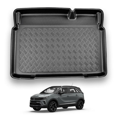 Nomad Vauxhall Crossland X (2017+) Boot Liner (Lower Boot Position) Tailored Boot Mat Protector Waterproof Raised Edges Accessory from B&Q