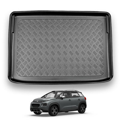 Nomad Citroen C3 Aircross (2017+) Boot Liner (Upper Boot Position) Tailored Boot Mat Protector Waterproof Raised Edges Accessory from B&Q