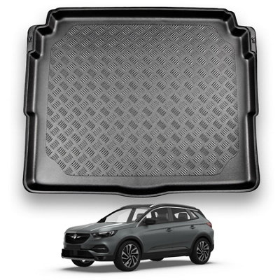 Nomad Vauxhall Grandland X (2017+) Boot Liner (Lower Boot PositionNot For Hybrid Models) Tailored Fit Boot Mat Protector from B&Q