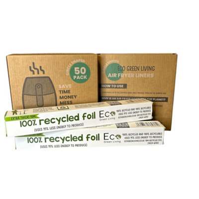 Foil X 210M X 30Cm Air Fryer Liners 2X50 PapersSuitable For All Air Fryers. from B&Q