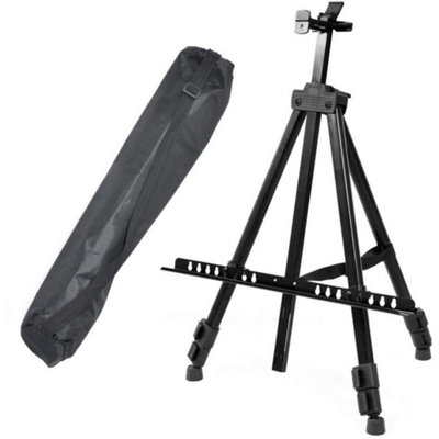 Geezy Adjustable Tripod Easel Sketch Display Portable Painting Art Foldable Easel from B&Q