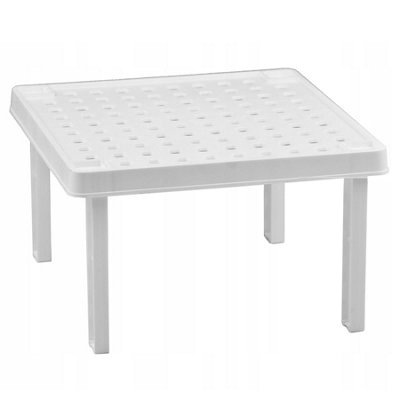 Geezy Stackable Square Shelf Insert Small Kitchen Cupboard Pantry Cabinet Storage