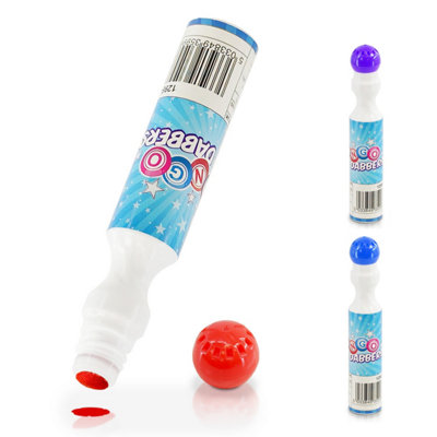 The Magic Toy Shop Single Bingo Dabber Marker Pen Easy Grip Washable Dot Pen For Kids Family Games from B&Q