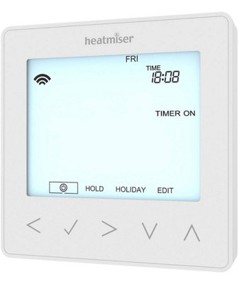 Heatmiser Neostat-Hw V2 Hot Water Programmer Glacier White from B&Q