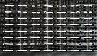  - Lattice Rubber Door Mat Extra Durable Non-Slip Entrance Mat For Front Door Patio & Garden Heavy Duty Dirt Trapper