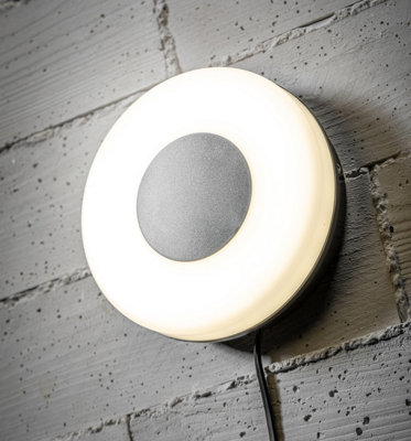 Cgc Lighting Cgc Twister Black White Round Led Light - Black / White - Image 3