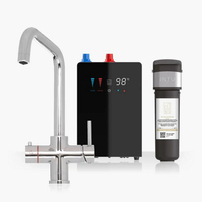 B&Q -  4Our Chrome & Nexus 4-1 Square Instant Boiling Water Tap
