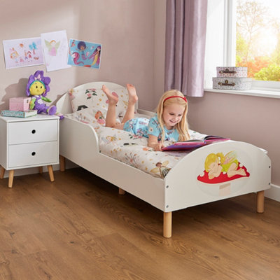 B&Q -  Fairy White Toddler Bed - Image 6