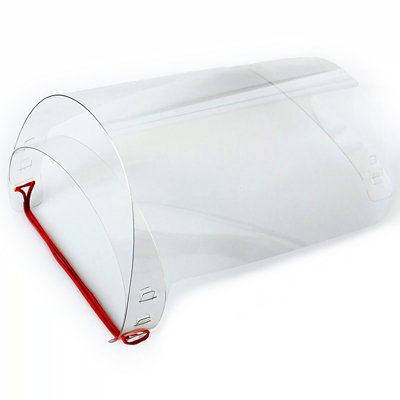 Home Centre.Direct Home Centre Full Face Transparent Protection Shield Mask (Pack Of 2)