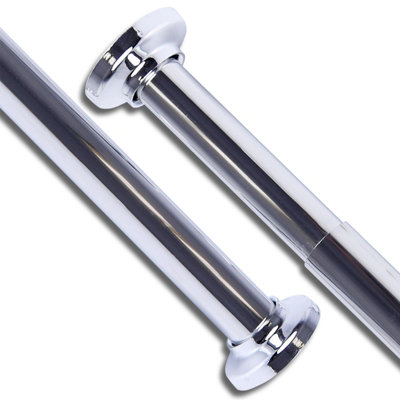 Home Centre.direct Home Centre Telescopic Extendable Shower Curtain Rail 125-220Cm
